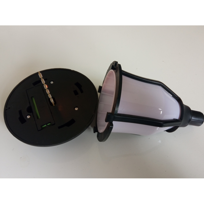 Lampe solaire LED avec capteur crépusculaire LED/2V IP44 600 mAh