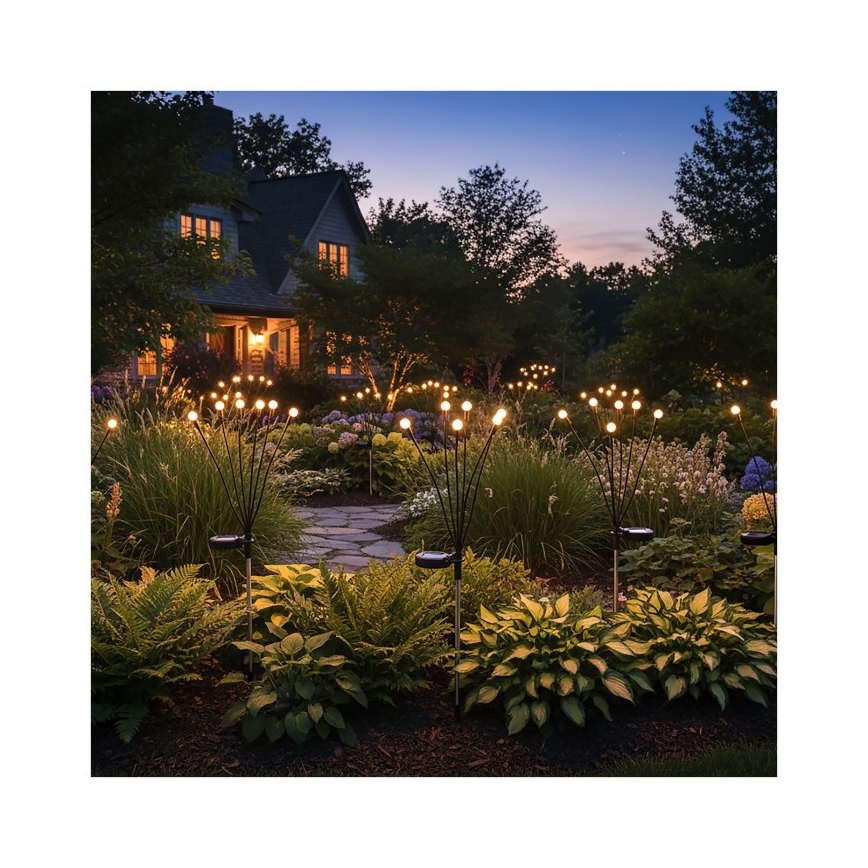 Lampe solaire LED avec capteur SPRINKLE LED/1xAAA 3000K IP44 200 mAh