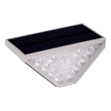Lampe solaire LED avec détecteur ARI LED/4,5W/3,7V 600 mAh IP44 noir