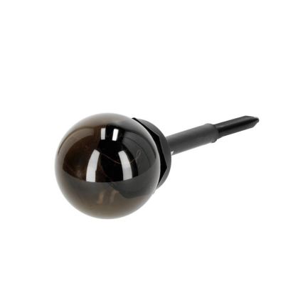 Lampe solaire LED GLEAM LED/1,2V 3000K IP44 40 mAh fumé/noir