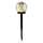 Lampe solaire LED GLEAM LED/1,2V 3000K IP44 40 mAh transparente/noire