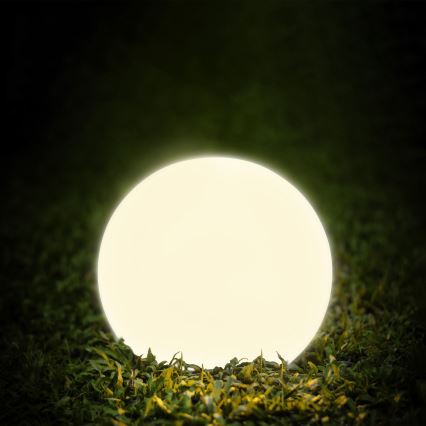 Lampe solaire LED KULA 3,7 V 3000/4000/6500 K Ø 40 cm 2000 mAh IP65 blanche