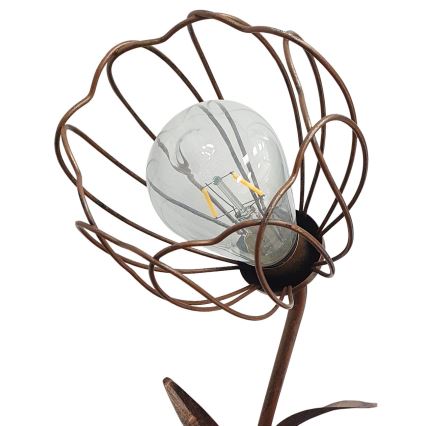 Lampe solaire LED LILLY 1xE27/1,2V IP44