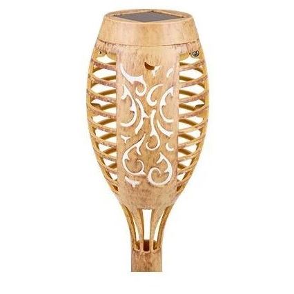 Lampe solaire LED MINISPARK BAMBOO LED/1,8W/5,5V IP44 600 mAh beige