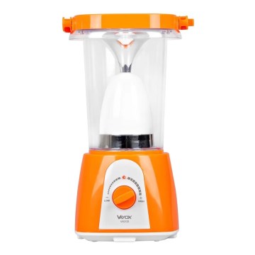 Lampe solaire rechargeable à intensité variable avec fonction batterie portative LED/230V 710 brillant 1600 mAh