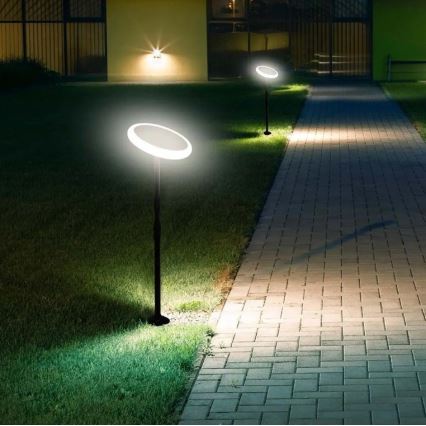 Lampe solaire réglable GARDEN LED/8W/5V 60-129 cm 4000K IP65