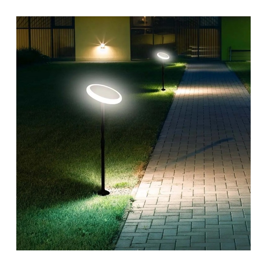 Lampe solaire réglable GARDEN LED/8W/5V 60-129 cm 4000K IP65