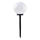 Lampe solaire SPHERE à LED avec capteur — 1,2 V, 4000 K, IP44, 200 mAh, Ø 20 cm