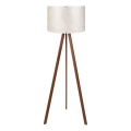 Lampe sur pied AYD 1xE27/40W/230V blanche/brune