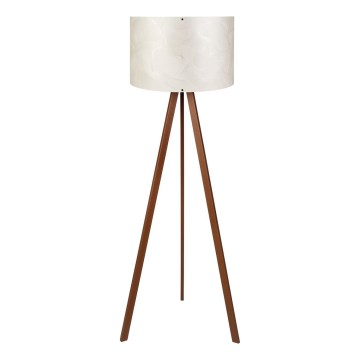 Lampe sur pied AYD 1xE27/40W/230V blanche/brune
