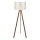 Lampe sur pied AYD 1xE27/40W/230V blanche/brune
