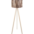Lampe sur pied AYD 1xE27/40W/230V marron/beige
