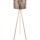 Lampe sur pied AYD 1xE27/40W/230V marron/beige