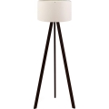 Lampe sur pied AYD 1xE27/40W/230V marron/blanc