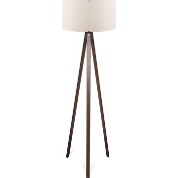 Lampe sur pied AYD 1xE27/40W/230V marron/crème