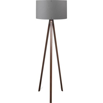 Lampe sur pied AYD 1xE27/40W/230V marron/gris