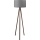 Lampe sur pied AYD 1xE27/40W/230V marron/gris