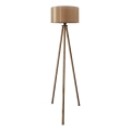 Lampe sur pied AYD 1xE27/40W/230V marron