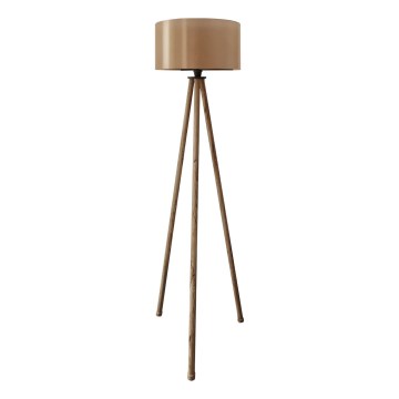 Lampe sur pied AYD 1xE27/40W/230V marron
