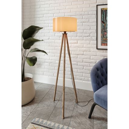 Lampe sur pied AYD 1xE27/40W/230V marron