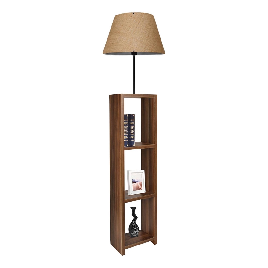 Lampe sur pied AYD 1xE27/40W/230V marron