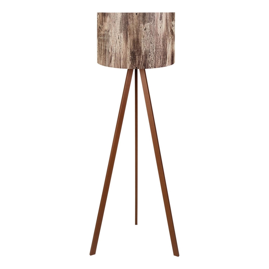 Lampe sur pied AYD 1xE27/40W/230V marron