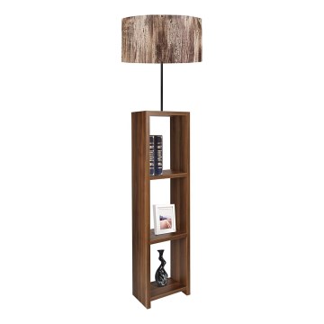 Lampe sur pied AYD 1xE27/40W/230V marron