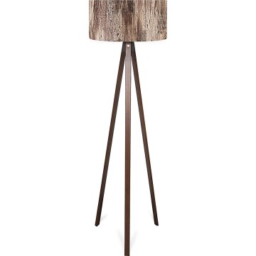 Lampe sur pied AYD 1xE27/40W/230V marron