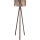 Lampe sur pied AYD 1xE27/40W/230V marron