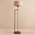 Lampe sur pied AYD 1xE27/40W/230V marron