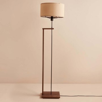 Lampe sur pied AYD 1xE27/40W/230V marron