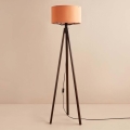 Lampe sur pied AYD 1xE27/40W/230V marron/orange