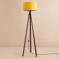 Lampe sur pied AYD 1xE27/40W/230V marron/orange