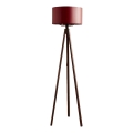 Lampe sur pied AYD 1xE27/40W/230V marron/rouge