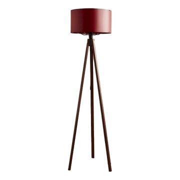 Lampe sur pied AYD 1xE27/40W/230V marron/rouge
