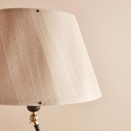Lampe sur pied AYD 1xE27/40W/230V noire/beige