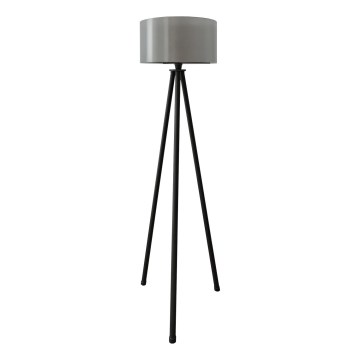 Lampe sur pied AYD 1xE27/40W/230V noire/grise