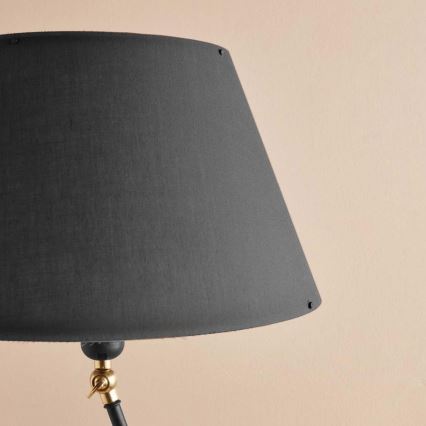Lampe sur pied AYD 1xE27/40W/230V noire