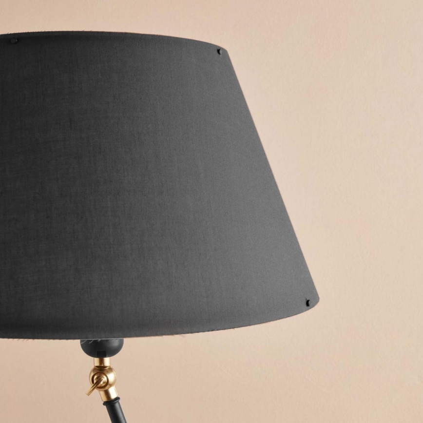 Lampe sur pied AYD 1xE27/40W/230V noire