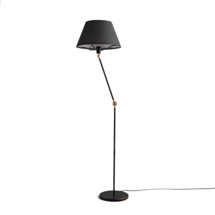 Lampe sur pied AYD 1xE27/40W/230V noire