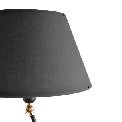 Lampe sur pied AYD 1xE27/40W/230V noire