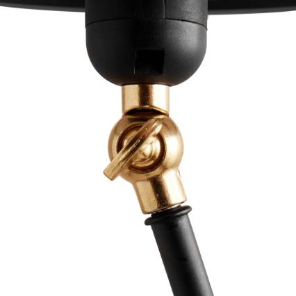 Lampe sur pied AYD 1xE27/40W/230V noire