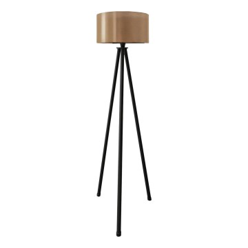 Lampe sur pied AYD 1xE27/40W/230V noire/marron