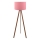 Lampe sur pied AYD 1xE27/40W/230V rose/marron