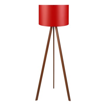 Lampe sur pied AYD 1xE27/40W/230V rouge/marron