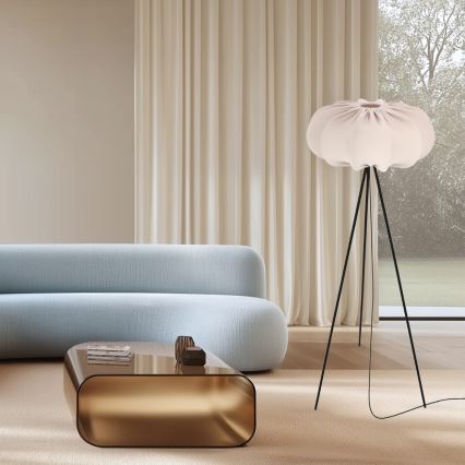 Lampe sur pied CAFEE 1xE27/40W/230V beige/noire