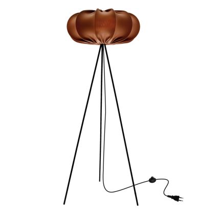 Lampe sur pied CAFEE 1xE27/40W/230V marron/noir