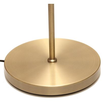 Lampadaire LED dimmable NORA LED/25W/230V 2200/3000/4000K + LED/5W 3000K doré + télécommande