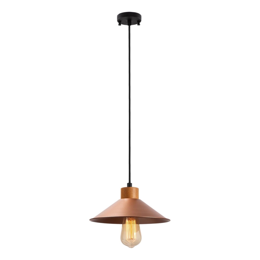 Lampe suspérieure MANAVGAT 1xE27/40W/230V cuivre/marron