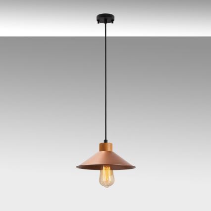 Lampe suspérieure MANAVGAT 1xE27/40W/230V cuivre/marron